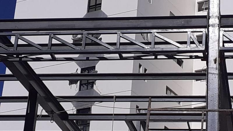 Estrutura metalica industrial